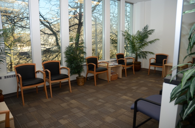 Our comfortable waiting room